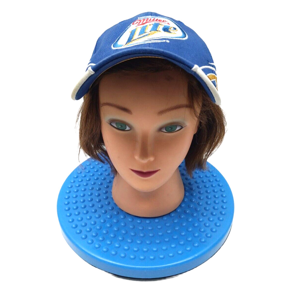 Vintage Miller Lite‎ Racing Flames Cap #2 NASCAR Keselowski Hat, adjustable - Picture 3 of 8